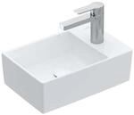 Villeroy & Boch Memento 2.0 Handwaschbecken, 400 x 260 mm, 1 Hahnloch, ohne