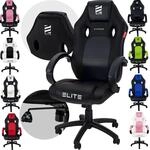 ELITE Gaming Stuhl Exodus | Ergonomischer B&uuml;rostuhl - Schreibtischstuhl - Chefsessel