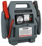 EUFAB 16643 Powerpack, Starthilfe, mit Kompressor, 7Ah Grau mit Wasserfahrzeug