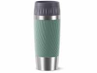 Emsa Travel Mug Easy Twist Edelstahl-Isolierbecher, 360 ml, Spülmaschinenfest,