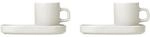 blomus 63703 PILAR Espressotassen, Steingut, Moonbeam, 1.7 fl oz