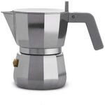 Alessi DC06/3 Espresso-Kaffeemaschine, Aluminium, 1 Tasse