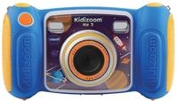 Vtech 80-193634 Kidizoom Kid 3 blau, Kinderkamera, Mehrfarbig