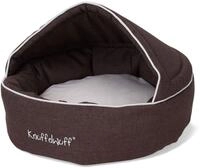 Knuffelwuff 13103 H&ouml;hlenbett Pumbaa, Gr&ouml;&szlig;e - Durchmesser 70 cm, braun