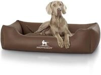 Knuffelwuff Hundebett Sidney Kunstleder Hundekorb Hundesofa Hundekissen