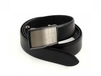 bugatti G&uuml;rtel Domed Leatherbelt With Automatic Buckle W85 Black schwarz
