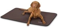Knuffelwuff Kunstleder Hundematte Cheyenne XXL 120 x 80cm Braun