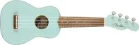 Fender Venice Soprano Ukulele, Walnut Fingerboard, Daphne Blue, Comes with Free