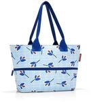 reisenthel Tasche Einkaufstasche Damentasche shopper e1 leaves blue blau RJ4064