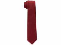 Seidensticker Herren Krawatte 171090, Gr. one size, Rot (48 uni bordeaux)