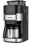 GASTROBACK Kaffeemaschine Grind & Brew Pro Thermo, Silber, Schwarz
