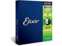 Elixir® 19027 Saiten E-Gitarrensaiten mit OPTIWEB™ Beschichtung, Custom Light