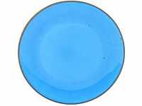CreaTable 27 cm, Blue, 22060, Serie Nature Collection, 6-teiliges Geschirrset,