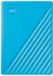 WD My Passport externe Festplatte 4 TB (mobiler Speicher, schlankes Design,