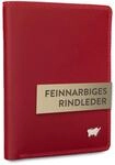 BRAUN B&Uuml;FFEL - Ausweish&uuml;lle Kartenhalter Herren aus echtem Rindleder Golf 2.0...