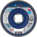 Bosch Professional gerade F&auml;cherschleifscheibe Best (f&uuml;r Metall, X-LOCK, X571,