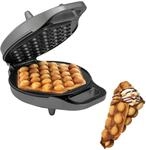 Princess Bubble-Waffeleisen &ndash; Sechseckiges Waffeleisen mit Bubble-Struktur,