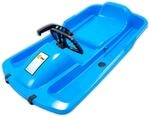 KHW | Lenkschlitten Snow Fox | Iceblue | 95 cm | T&Uuml;V-gepr&uuml;ft | inkl. Zugseil 