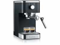 Graef Salita Espressomaschine mit Siebtraeger Schwarz 1400W