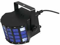 EUROLITE LED Mini D-6 Hybrid Strahleneffekt | Handlicher Effekt mit Derby und...