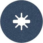 Bosch PRO R574 X-Lock Fiberscheibe, 115 mm, G120 | f&uuml;r Stahl, Edelstahl (Inox),