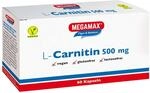 MEGAMAX L-Carnitin 500 mg 60 Kapseln | Ideal f&uuml;r das Figur-Training | Vegan 