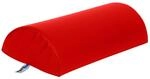 Sport-Tec Halbrolle Lagerungsrolle Lagerungskissen mit Kunstlederbezug 50x25x12,5 cm