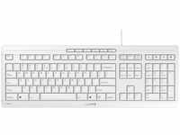 CHERRY STREAM KEYBOARD, Kabelgebundene Tastatur, EU-Layout (QWERTY), Flüsterleise