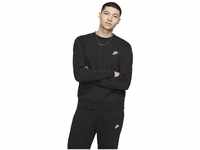 Nike Herren M NSW CLUB CRW BB 804340 Long Sleeved T-shirt, schwarz (black/White), XXL