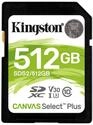 Kingston Canvas Select Plus SD - SDS2/512GB SD Karten Class 10 UHS-I