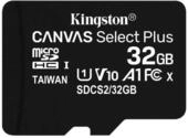 Kingston Canvas Select Plus microSD Speicherkarte, SDCS2/32GBSP Class 10