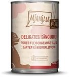 MjAMjAM Katzen Nassfutter: purer Fleischgenuss - zartes K&auml;nguru pur - 6er-Pack,