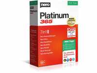 Nero Platinum 365 - Box mit Downloadlink | Videobearbeitung | Backup | Medien