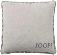 Joop! Kissenh&uuml;lle Uni Doubleface Graphit-Rauch Baumwolle/Polyacryl, Ma&szlig;e: 50cm x