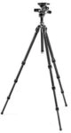 Gitzo Mountaineer Kit Serie 3, 3 Segmente aus Kohlefaser, mit Fluidkopf,