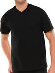 Schiesser Herren Unterhemd 2-er Pack 208151, Gr. 9 (3XL), Schwarz (000-schwarz)