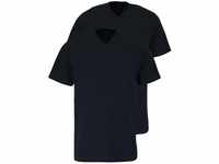 Schiesser Herren T-Shirt Unterhemd, Schwarz (000-schwarz), 3XL