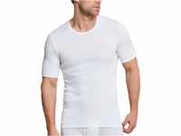 Schiesser Herren Jacke 1/2 Unterhemd, Weiß (100-weiss), L EU