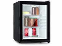 Klarstein Brooklyn 42 Mini-Kühlschrank mit Glastür, kompakt, freistehend,