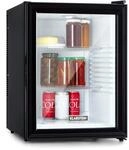 Klarstein Brooklyn 42 Mini-K&uuml;hlschrank mit Glast&uuml;r, kompakt, freistehend,