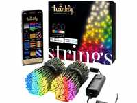 Twinkly Strings – App-gesteuerte LED-Lichterkette mit 400 RGB (16 Millionen Farben)