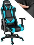 tectake&reg; Gaming Stuhl, B&uuml;rostuhl ergonomisch, Computerstuhl mit hoher R&uuml;ckenlehne,