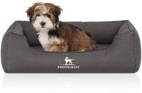 Knuffelwuff Orthop&auml;disches Wasserabweisendes Hundebett Leon aus Velours mit