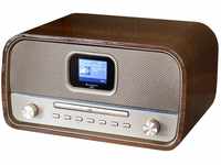 Soundmaster DAB970BR1 Retro Kompaktanlage Stereoanlage HiFi-Anlage DAB+ UKW...