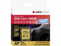 AgfaPhoto SDXC UHS II 256GB Professional High Speed U3 V90 10623