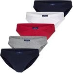 Tom Tailor Underwear Herren Slip Mini, 5er Pack, Einfarbig, Gr. Large
