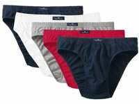 Tom Tailor Underwear Herren Mini 5er Pack Slip, Blau (Navy-White-red 7249),...