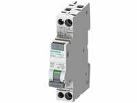 Siemens 5SV13166KK16 FI/LS kompakt RCBO 1P+N 6kA TypA 30mA B16 230V, Fehlerstrom- und