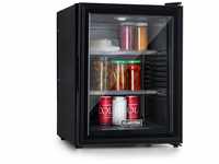 Klarstein Mini Kühlschrank mit Glastüre, Getränke, Snacks & Kosmetik, Klein &