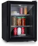 Klarstein Mini K&uuml;hlschrank mit Glast&uuml;re, Getr&auml;nke, Snacks & Kosmetik, Klein &